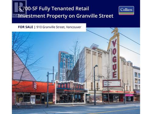 910 Granville Street, Vancouver, BC 