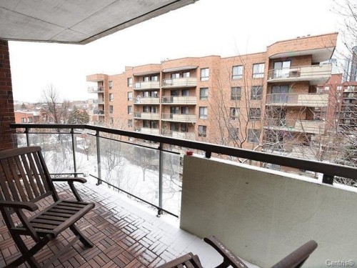 Balcony - 406-525 Rue Lucien-L'Allier, Montréal (Ville-Marie), QC - Outdoor