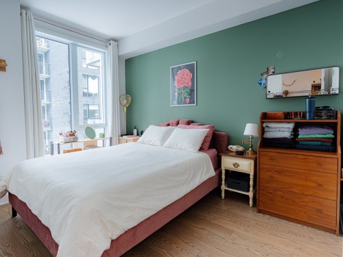 Master Bedroom - 516B-1400 Rue Ottawa, Montréal (Le Sud-Ouest), QC - Indoor Photo Showing Bedroom