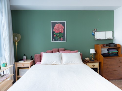 Master Bedroom - 516B-1400 Rue Ottawa, Montréal (Le Sud-Ouest), QC - Indoor Photo Showing Bedroom