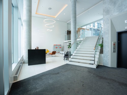 Staircase - 516B-1400 Rue Ottawa, Montréal (Le Sud-Ouest), QC - Indoor Photo Showing Other Room