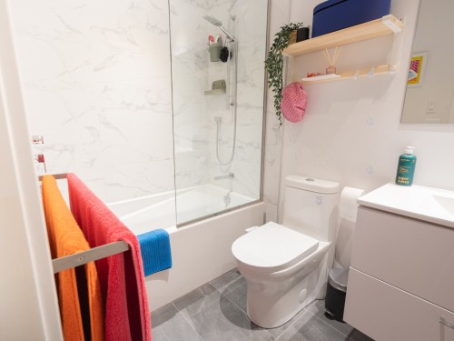 Bathroom - 516B-1400 Rue Ottawa, Montréal (Le Sud-Ouest), QC - Indoor Photo Showing Bathroom