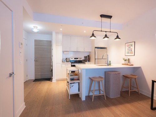 Kitchen - 516B-1400 Rue Ottawa, Montréal (Le Sud-Ouest), QC - Indoor Photo Showing Kitchen