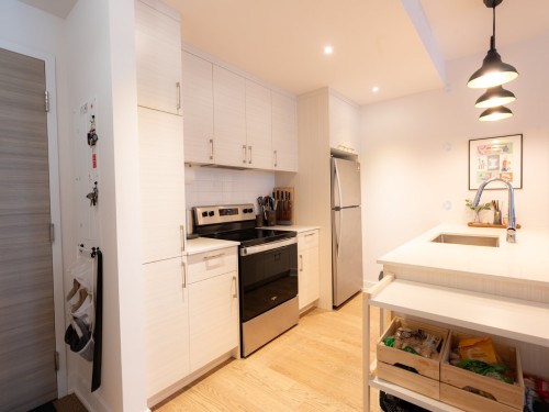 Kitchen - 516B-1400 Rue Ottawa, Montréal (Le Sud-Ouest), QC - Indoor Photo Showing Kitchen