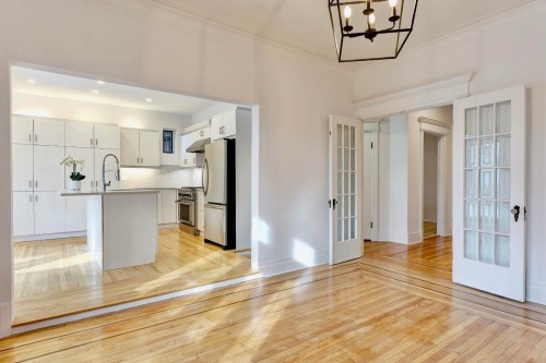 Salle à manger - 5576 Av. Wilderton, Montréal (Côte-Des-Neiges/Notre-Dame-De-Grâce), QC - Indoor Photo Showing Kitchen