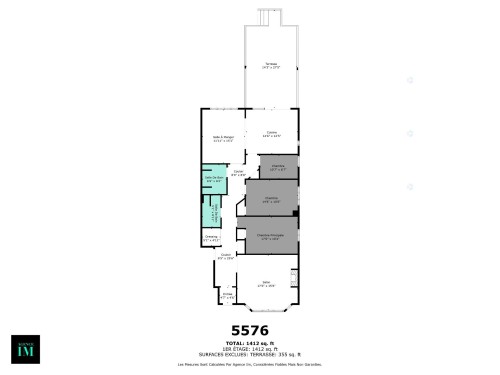 Plan (croquis) - 5576 Av. Wilderton, Montréal (Côte-Des-Neiges/Notre-Dame-De-Grâce), QC - Other