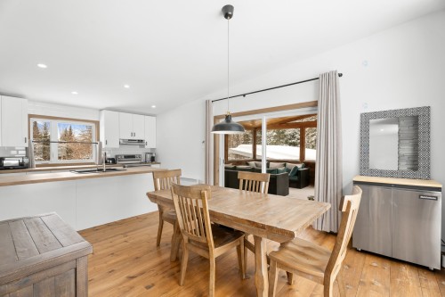 Dining Room - 1500 10E Rang, Val-David, QC - Indoor Photo Showing Dining Room