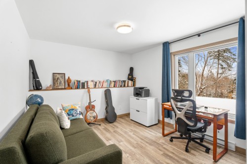 Bedroom - 1500 10E Rang, Val-David, QC - Indoor Photo Showing Office