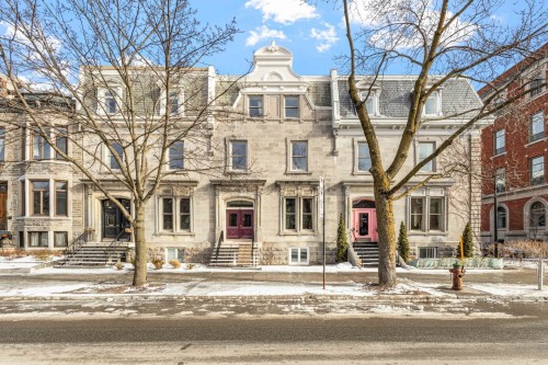 Front of Structure - 2-906 Rue Cherrier, Montréal (Le Plateau-Mont-Royal), QC - Outdoor With Facade