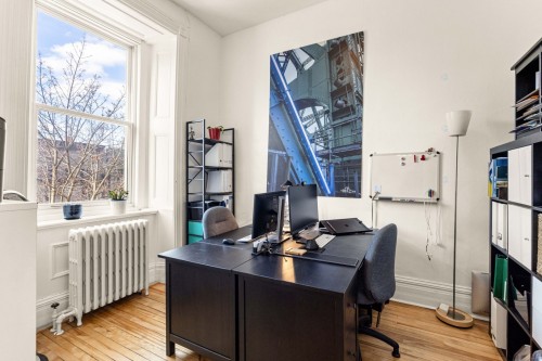 Bedroom - 2-906 Rue Cherrier, Montréal (Le Plateau-Mont-Royal), QC - Indoor Photo Showing Office