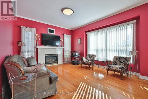 2 Sandway Crescent, Vaughan, ON - Indoor Photo Showing Living Room With Fireplace