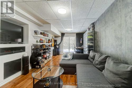 1896 Woodgate Court, Oshawa, ON - Indoor Photo Showing Living Room With Fireplace