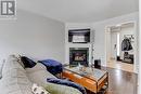1896 Woodgate Court, Oshawa, ON  - Indoor Photo Showing Living Room With Fireplace 