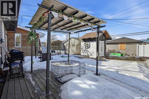 632 Aberdeen Crescent, Regina, SK - Outdoor With Deck Patio Veranda