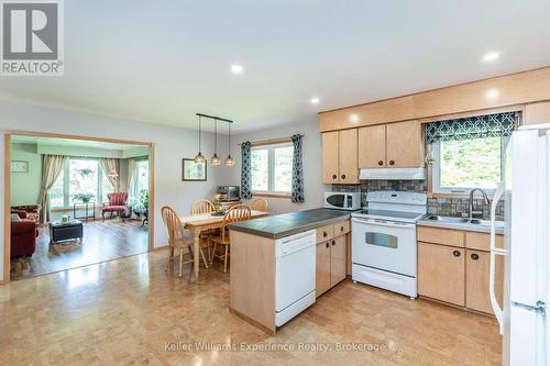 450 Concession 11 Road E, Tiny, ON - Indoor Photo Showing Kitchen With Double Sink