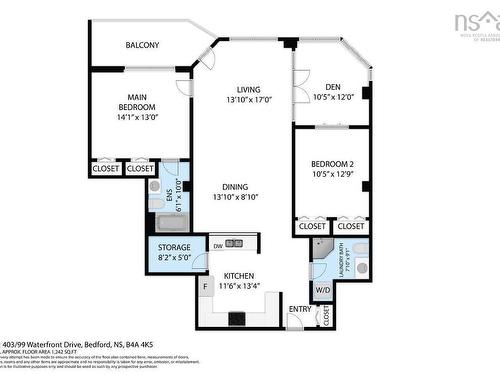 403 99 Waterfront Drive, Bedford, NS 