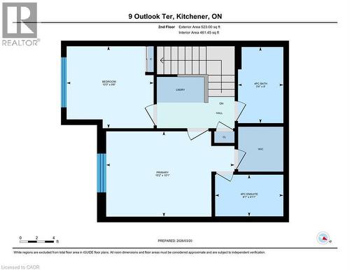 View of home floor plan - 9 Outlook Terrace, Kitchener, ON - Other