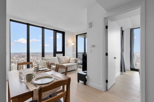 Salle à manger - 5324-1210 Rue Jeanne-Mance, Montréal (Ville-Marie), QC - Indoor Photo Showing Living Room