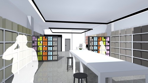 Overall view - 200-9320 Boul. St-Laurent, Montréal (Ahuntsic-Cartierville), QC - Indoor Photo Showing Other Room