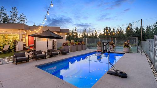 4535 Mcculloch Road, Kelowna, BC - Outdoor With In Ground Pool With Deck Patio Veranda