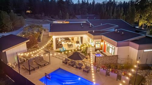 4535 Mcculloch Road, Kelowna, BC - Outdoor With In Ground Pool With Deck Patio Veranda