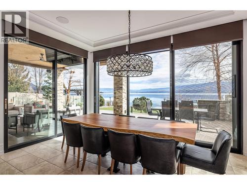 4165 Gellatly Road, West Kelowna, BC - Indoor Photo Showing Dining Room
