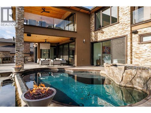 4165 Gellatly Road, West Kelowna, BC - Outdoor With In Ground Pool