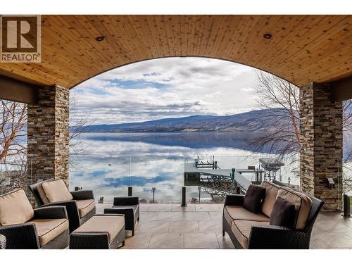 4165 Gellatly Road, West Kelowna, BC - Outdoor With Body Of Water With Deck Patio Veranda