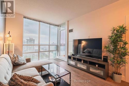 1603 - 3515 Kariya Drive, Mississauga, ON - Indoor Photo Showing Living Room