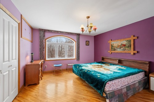 Chambre à coucher principale - 109 Rue St-Laurent, Lac-Simon, QC - Indoor Photo Showing Bedroom