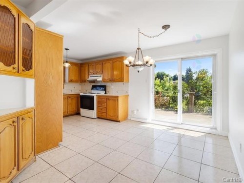 Coin-repas - 1010 Rue Ridgewood, Laval (Chomedey), QC - Indoor Photo Showing Kitchen