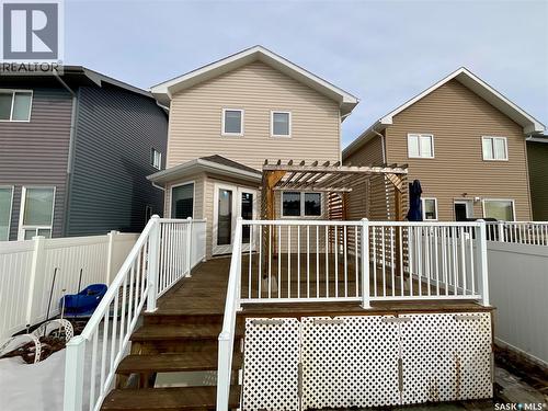 5128 Aerial Crescent, Regina, SK - Outdoor With Deck Patio Veranda With Exterior