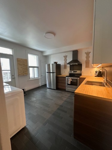 Kitchen - 6617 Rue St-Dominique, Montréal (Rosemont/La Petite-Patrie), QC - Indoor Photo Showing Kitchen