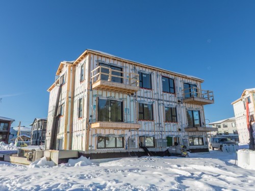 Back of Structure - 3-145 Rue Du Cantouque, Mont-Tremblant, QC - Outdoor