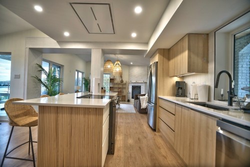 Cuisine - 304 Ch. Dépôt, Orford, QC - Indoor Photo Showing Kitchen With Upgraded Kitchen
