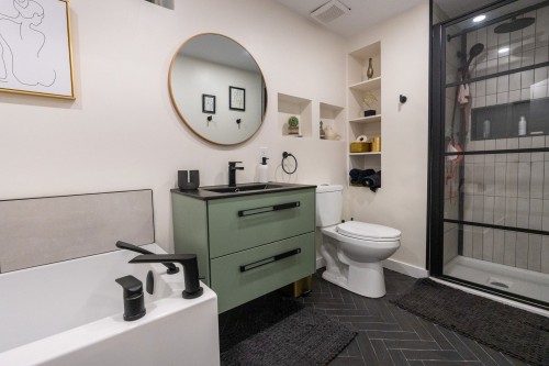Salle de bains - 304 Ch. Dépôt, Orford, QC - Indoor Photo Showing Bathroom