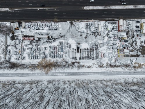 Photo aérienne - Boul. Henri-Bourassa E., Montréal-Est, QC 