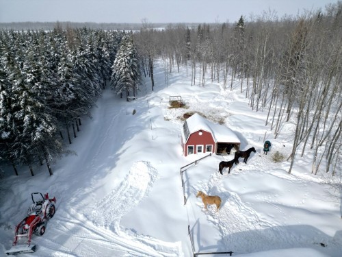 Photo aérienne - 277 Route 111, Val-D'Or, QC - Outdoor With View