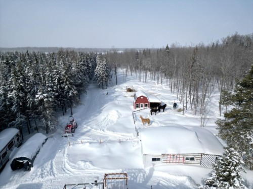 Photo aérienne - 277 Route 111, Val-D'Or, QC - Outdoor With View