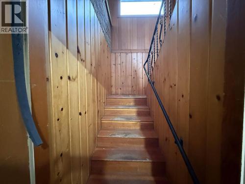 Stairs leading to two bedroom suite. - 1503 3A Highway, Castlegar, BC 