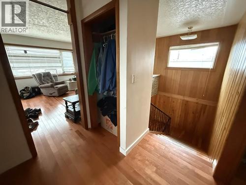 Top of stairs that lead to the living room in the two bedroom suite. - 1503 3A Highway, Castlegar, BC 