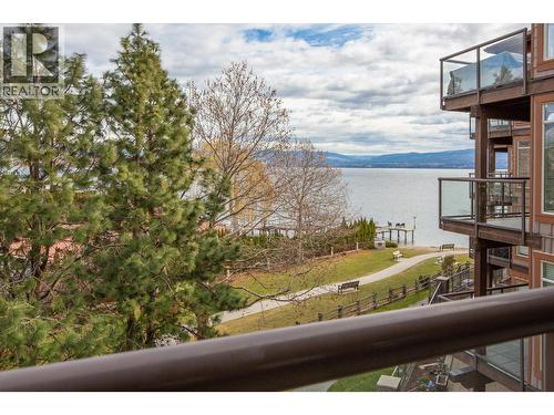 4205 Gellatly Road Unit# 305, West Kelowna, BC - Outdoor With Body Of Water With Balcony With View