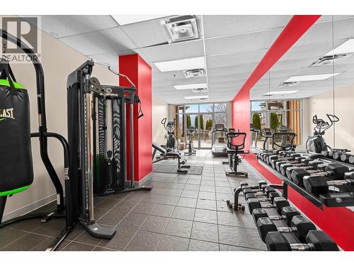 4205 Gellatly Road Unit# 305, West Kelowna, BC - Indoor Photo Showing Gym Room