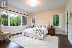Main floor primary bedroom at front of house - 