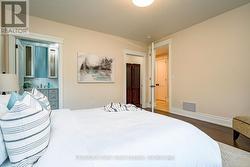 Main floor prim bedroom w/walk-in closet - 