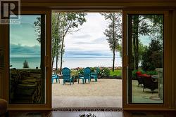 Sliding doors from living room to back porch/patio - 