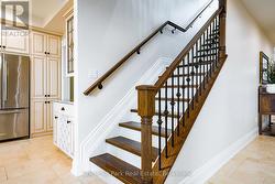 Stairs to the second floor living - 
