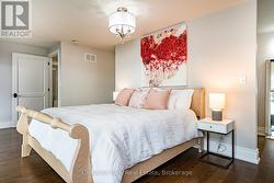 2nd bedroom at back of house with water views - 
