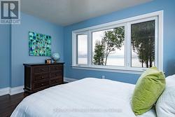 Guest bedroom 3 with views of Georgian Bay - 