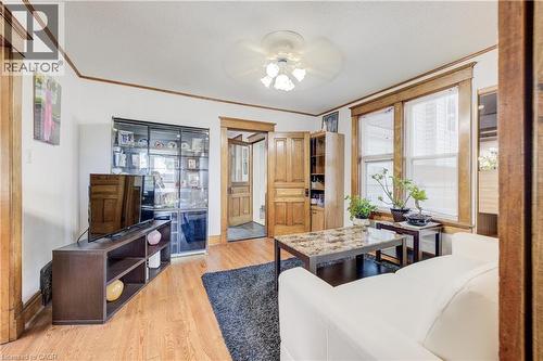 44 Walter Street, Kitchener, ON - Indoor With Fireplace